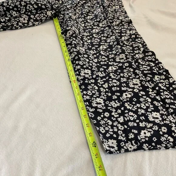 NWT HATCH The Regina Jumpsuit black white floral SZ0 bust42
